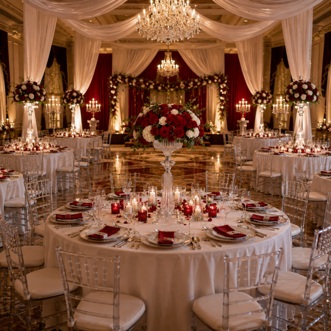 Grand vase mariage