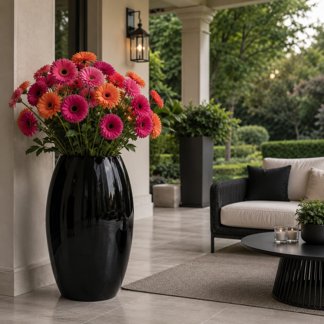 Grand vase exterieur design