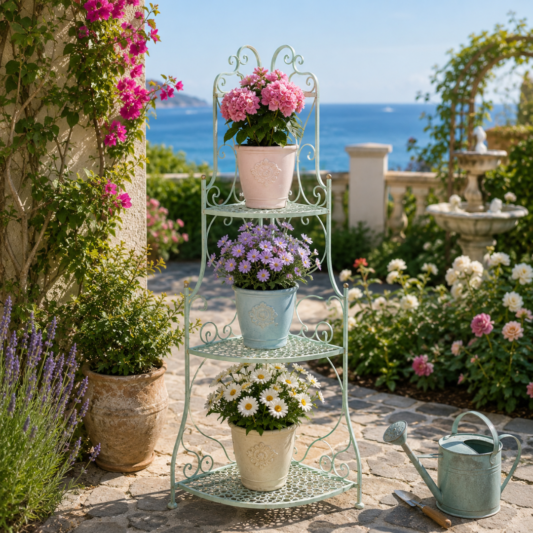 Colonne pour plante extérieur