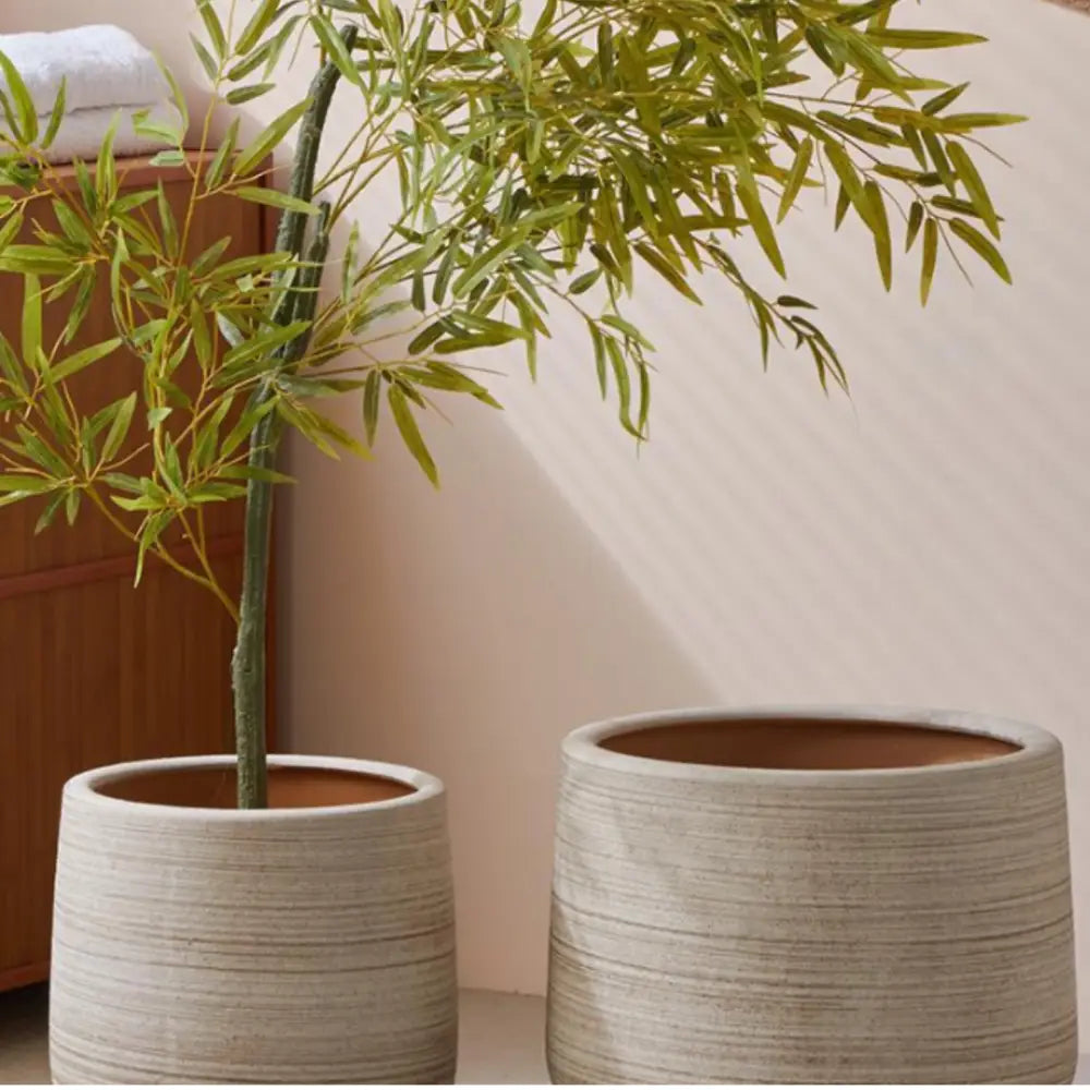 Grand pot de fleur exterieur ceramique