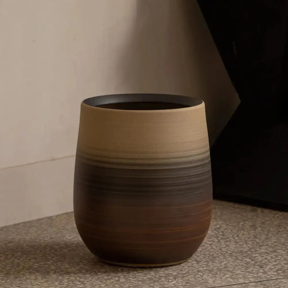 Grand pot de fleur intérieur design - 40 cm