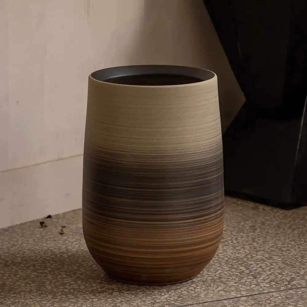 Grand pot de fleur intérieur design - 50 cm