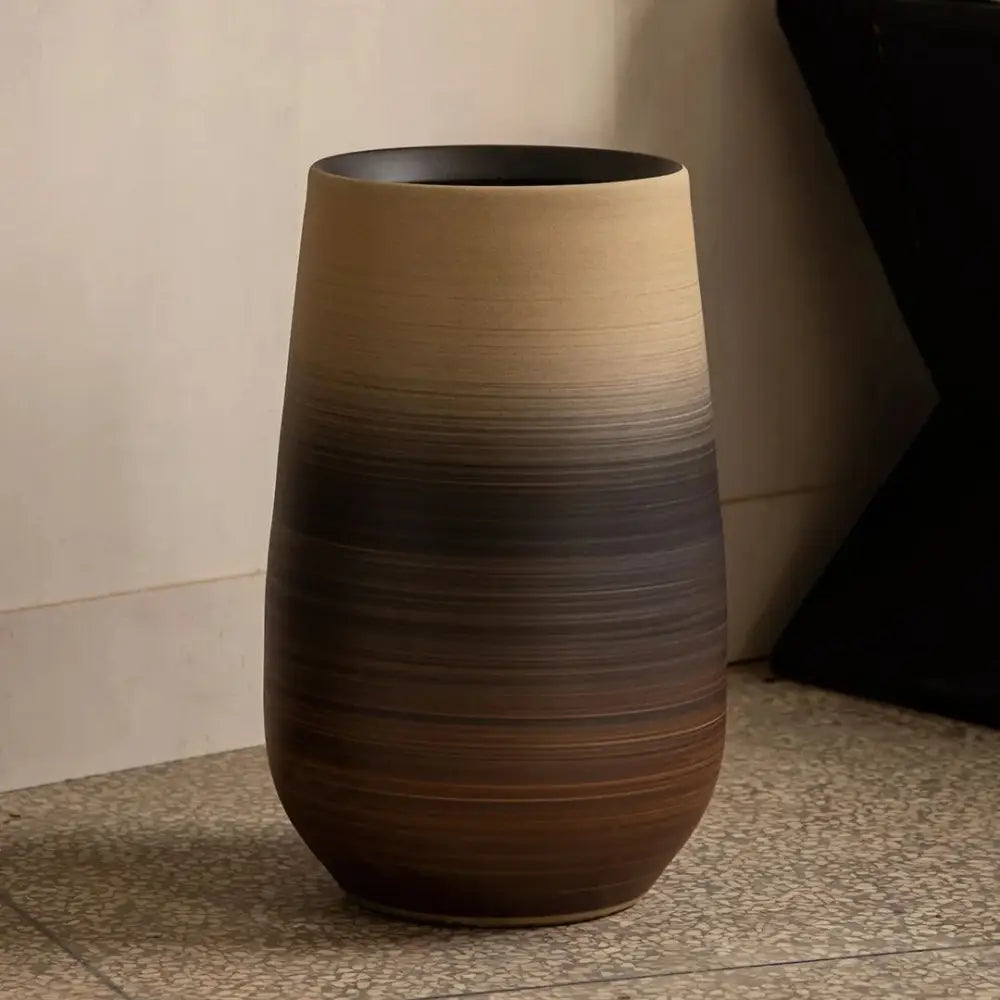 Grand pot de fleur intérieur design - 60 cm