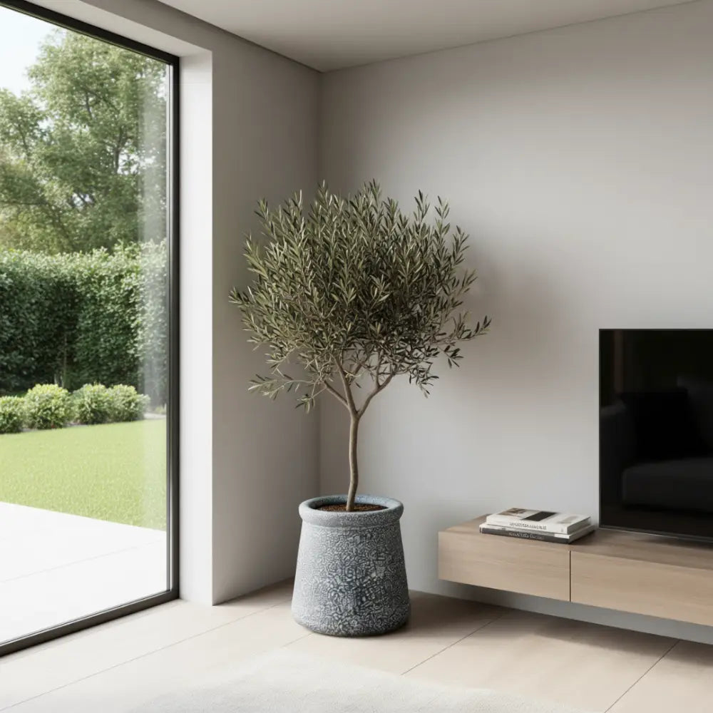 Grand pot de fleur pour olivier