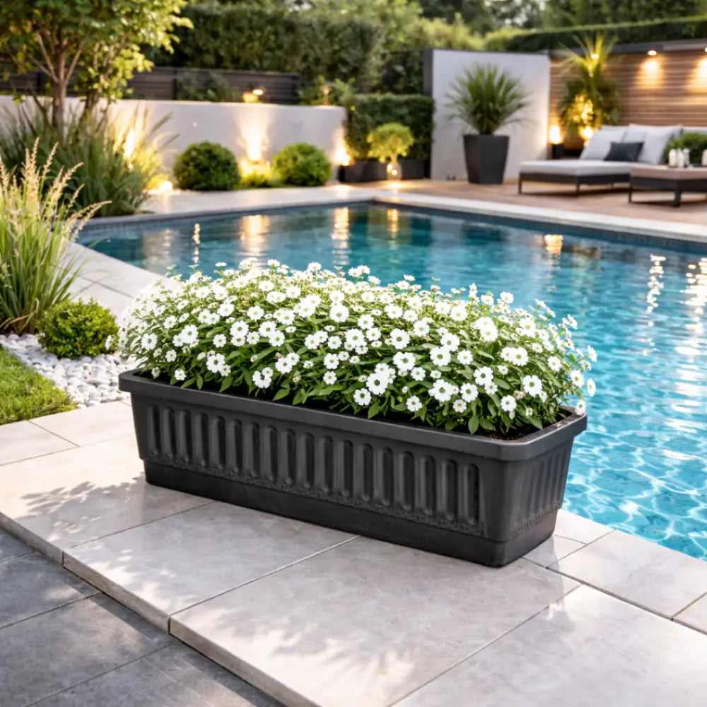 Jardinière 70 cm plastique
