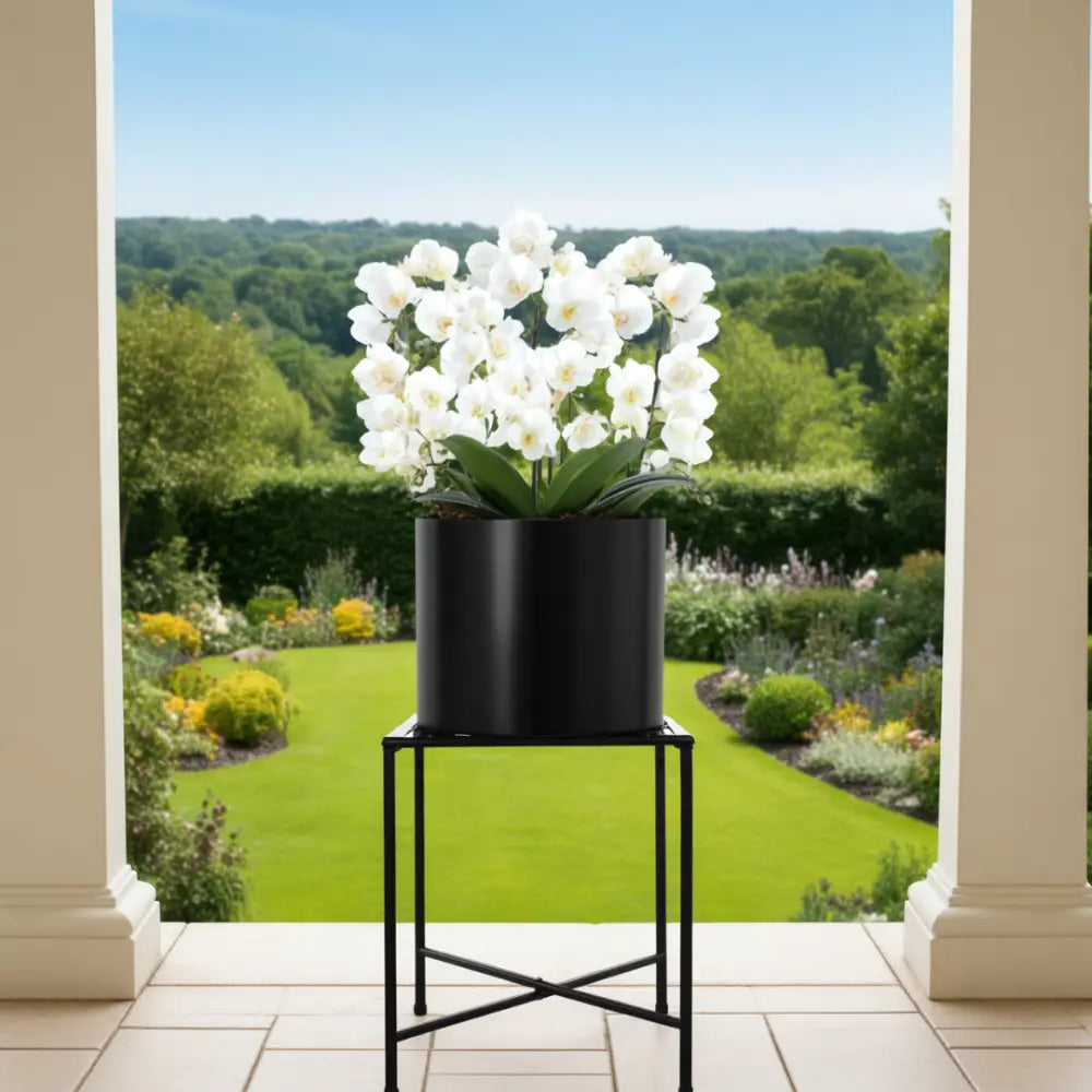 Porte plante metallique