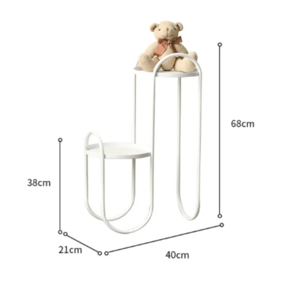 Porte plante original Blanc