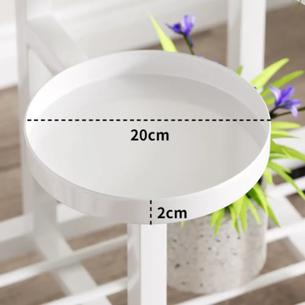 Porte plantes à roulettes