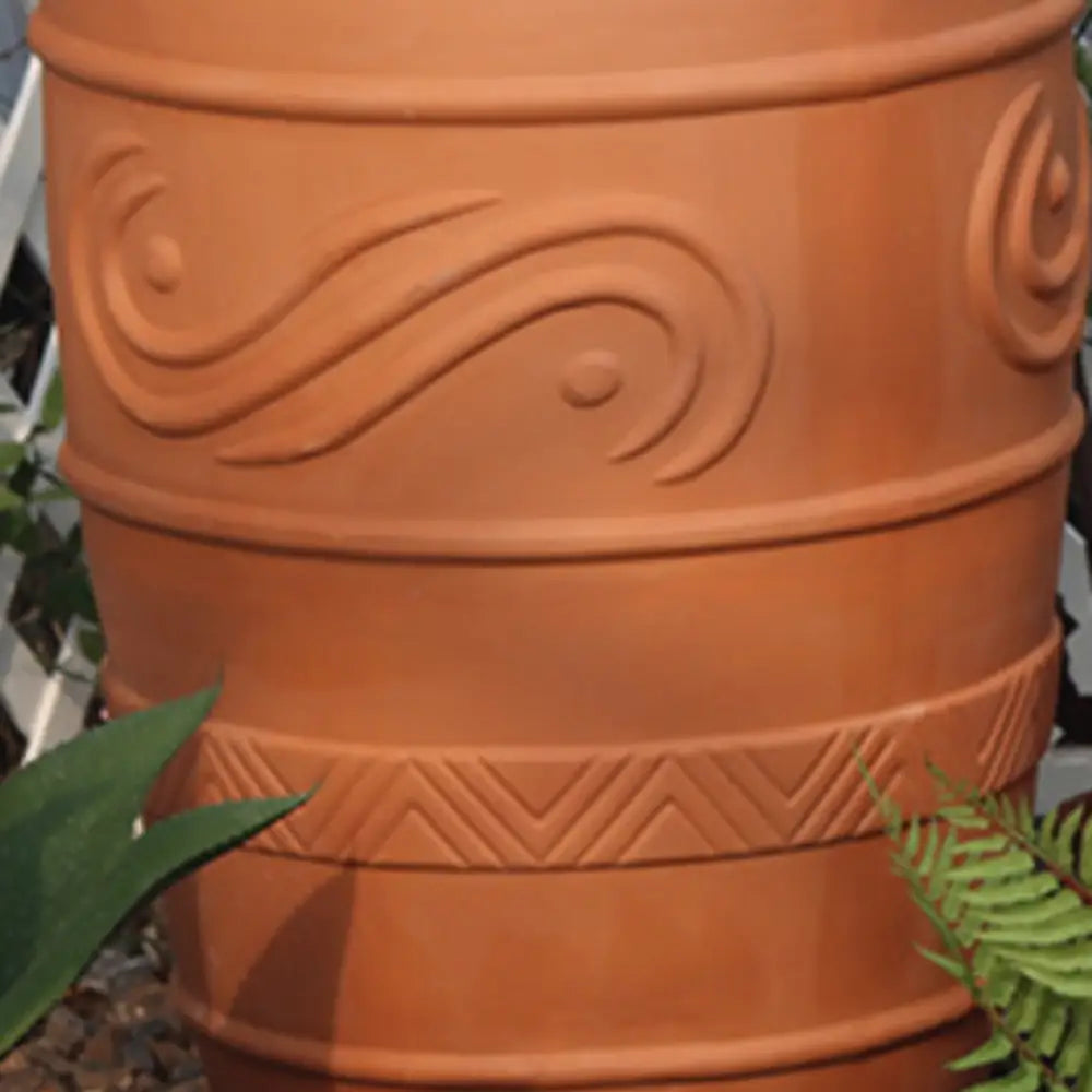 Pot de fleur en terre cuite hauteur 80 cm