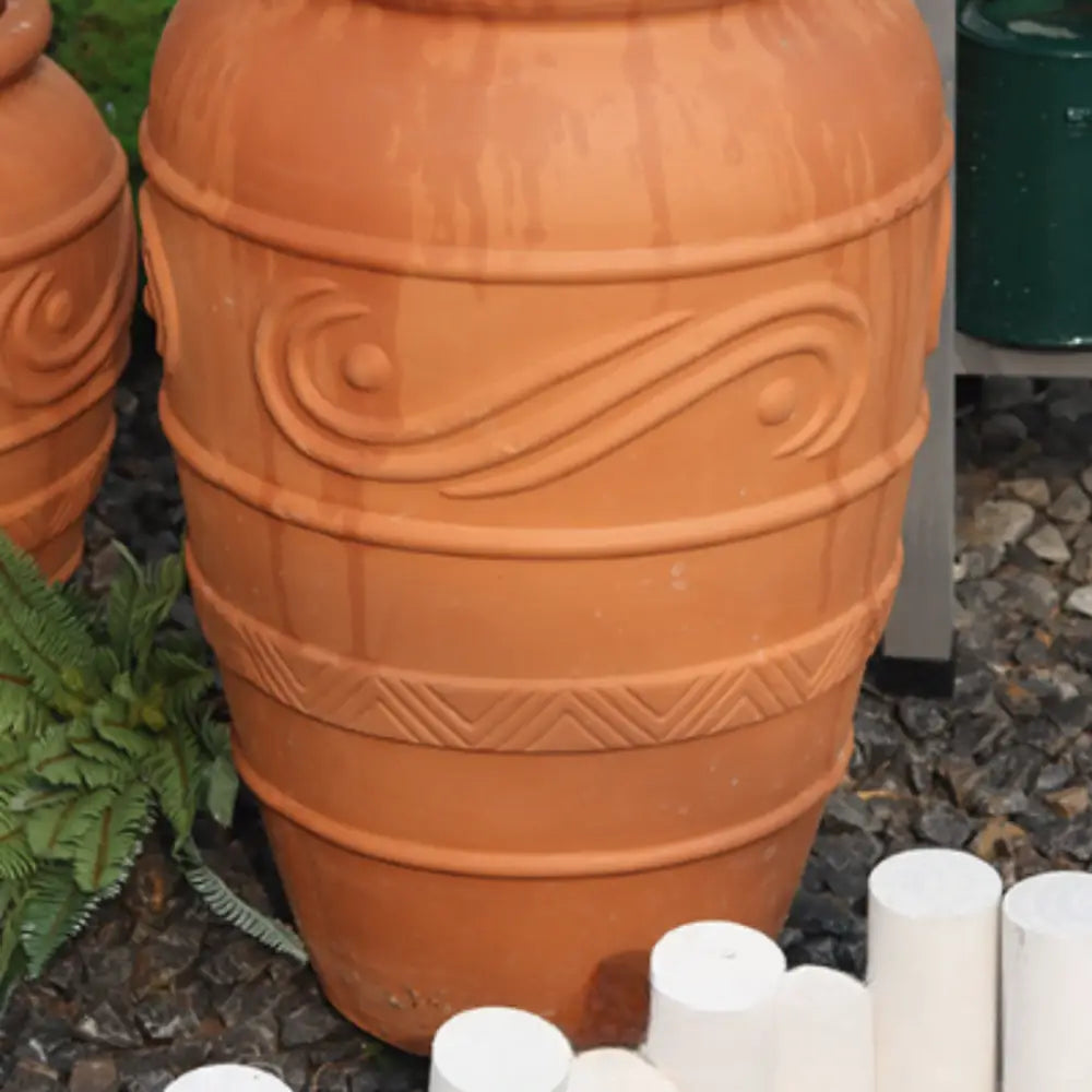 Pot de fleur en terre cuite hauteur 80 cm