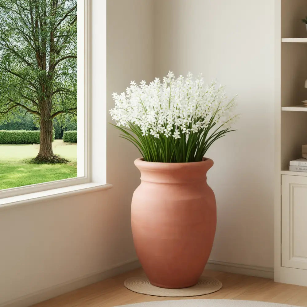 Pot de fleur extérieur xxl terre cuite