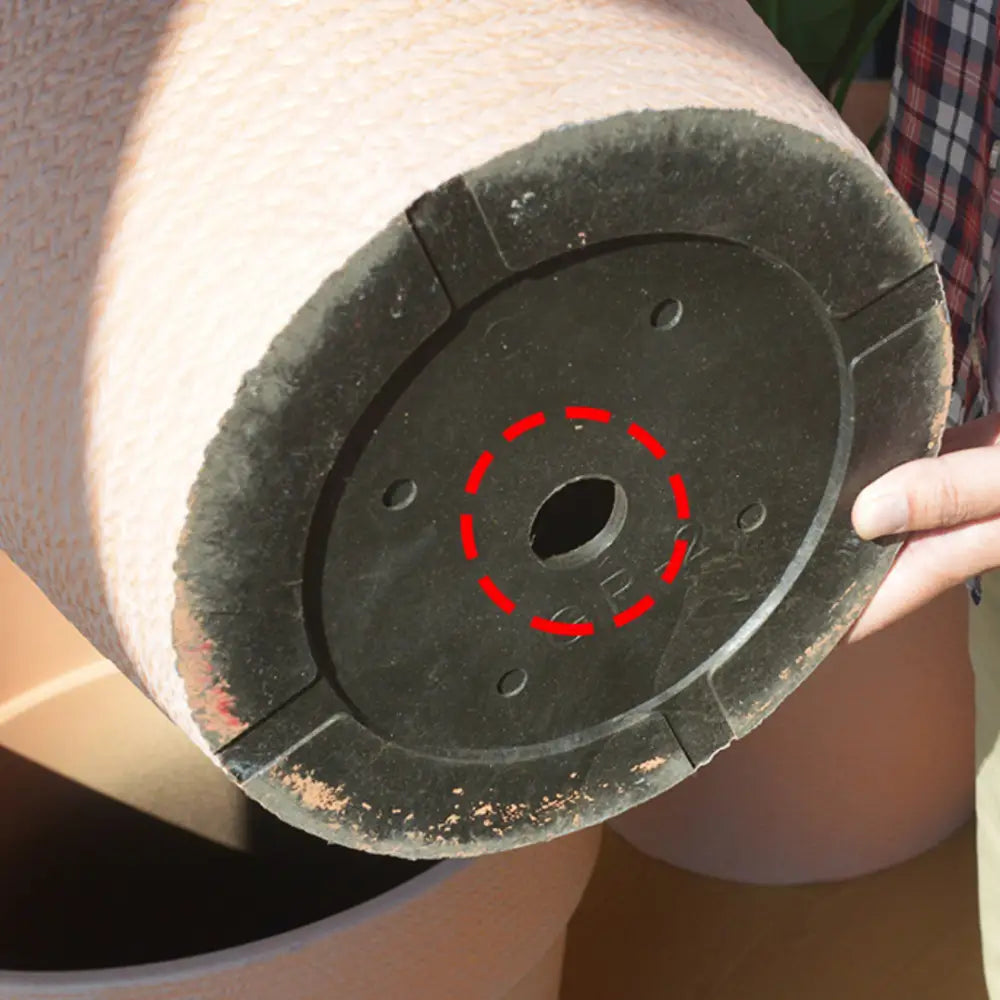 Pot de fleur plastique grand format