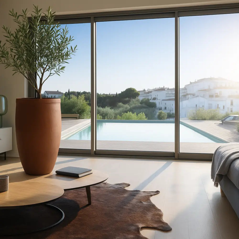 Pot de fleur terre cuite xxl