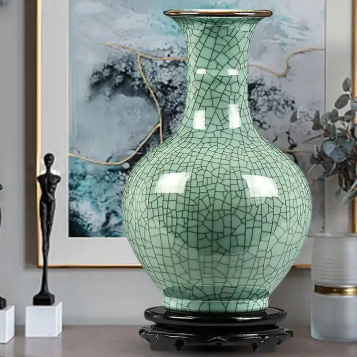 Vase Chinois Vert Pour Sublimer Votre D coration Int rieure D coVase Vase Chinois Vert Pour Sublimer Votre D coration Int rieure D coVase