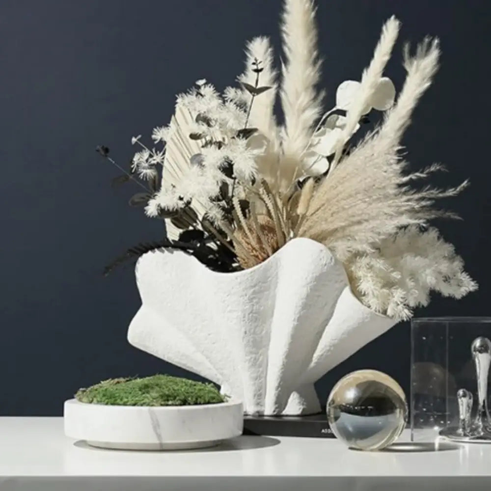 Vase en forme de coquillage - Décoration intérieure