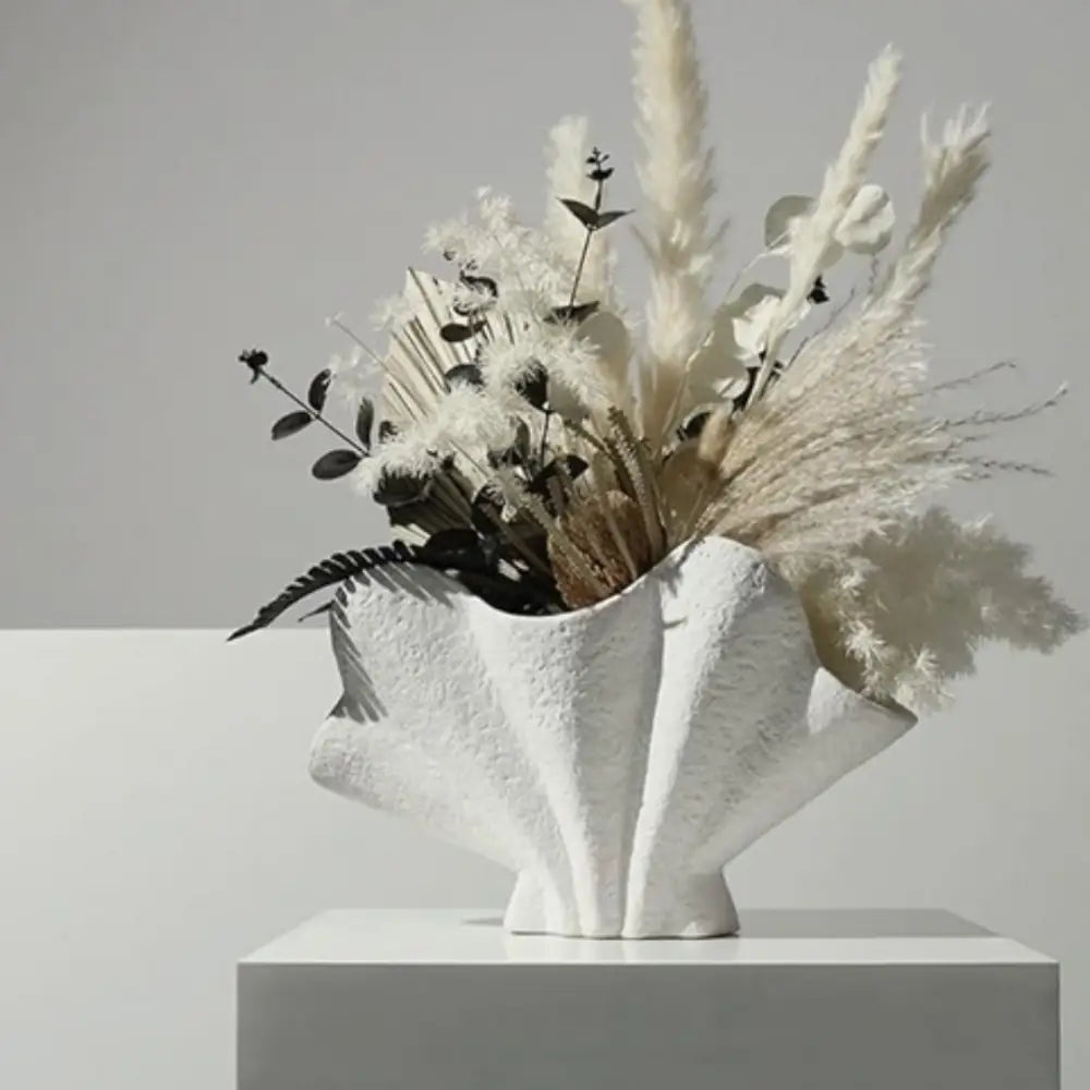 Vase en forme de coquillage - Décoration intérieure