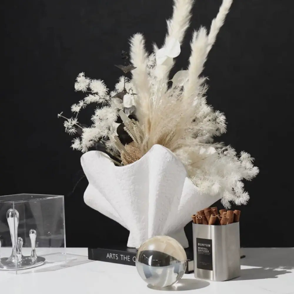 Vase en forme de coquillage - Décoration intérieure