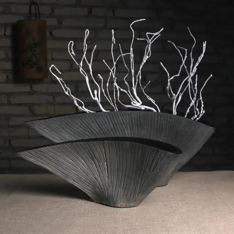 Vase éventail