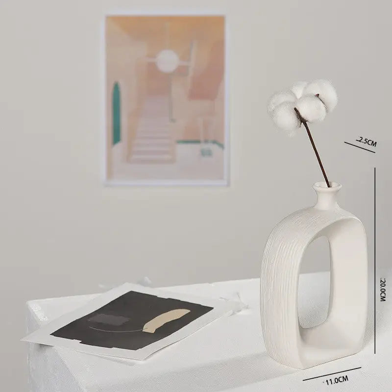 Vase fleur de pampa - Moyen - Décoration intérieure