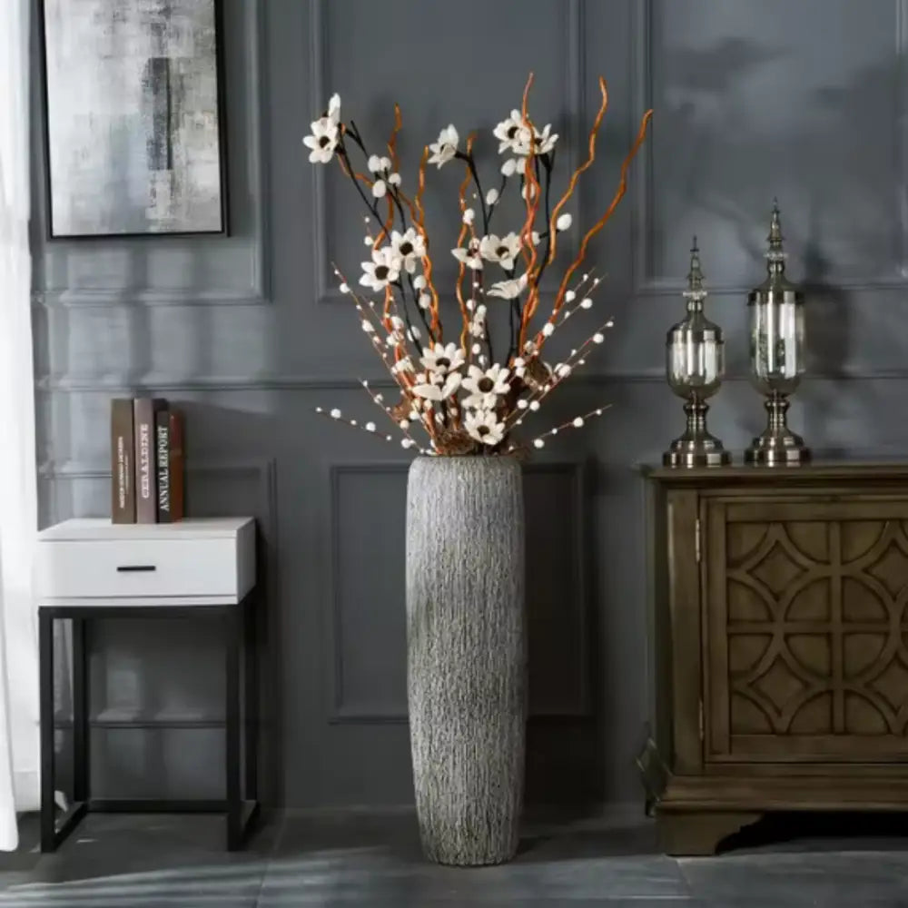 Vase grande taille - Gris / 100 CM