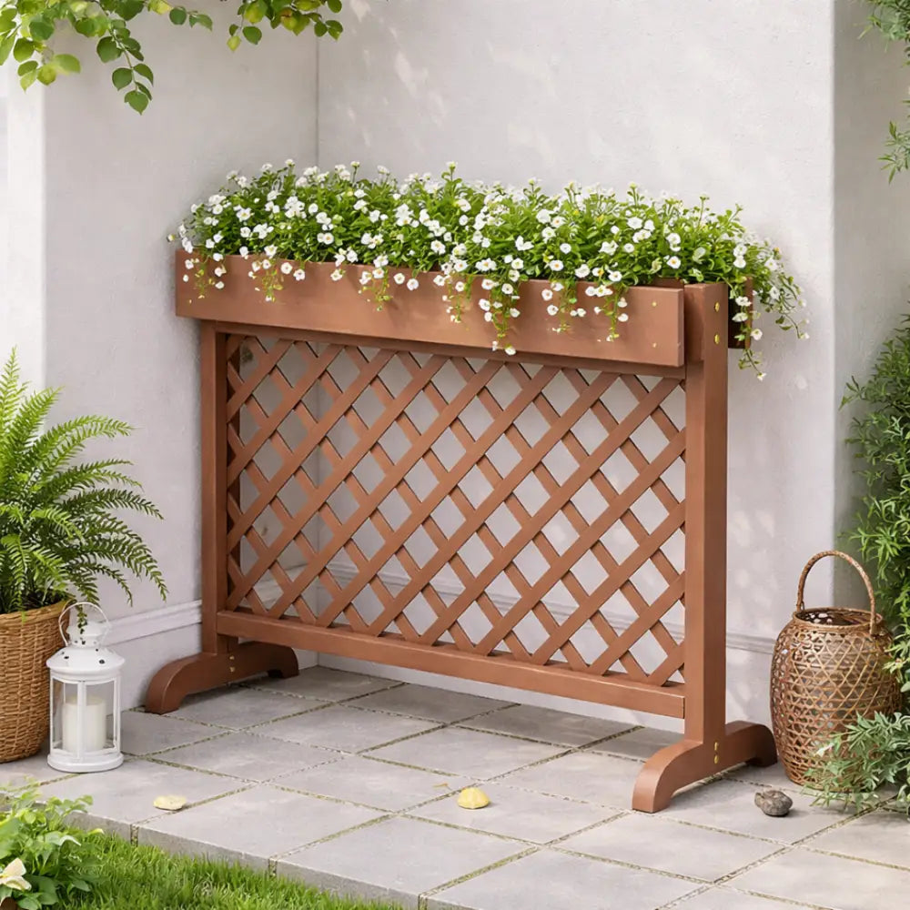 Jardinière haute brise-vue