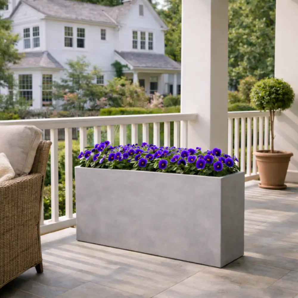 Jardinière rectangulaire xxl
