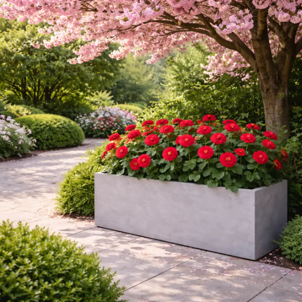 Jardinière rectangulaire xxl