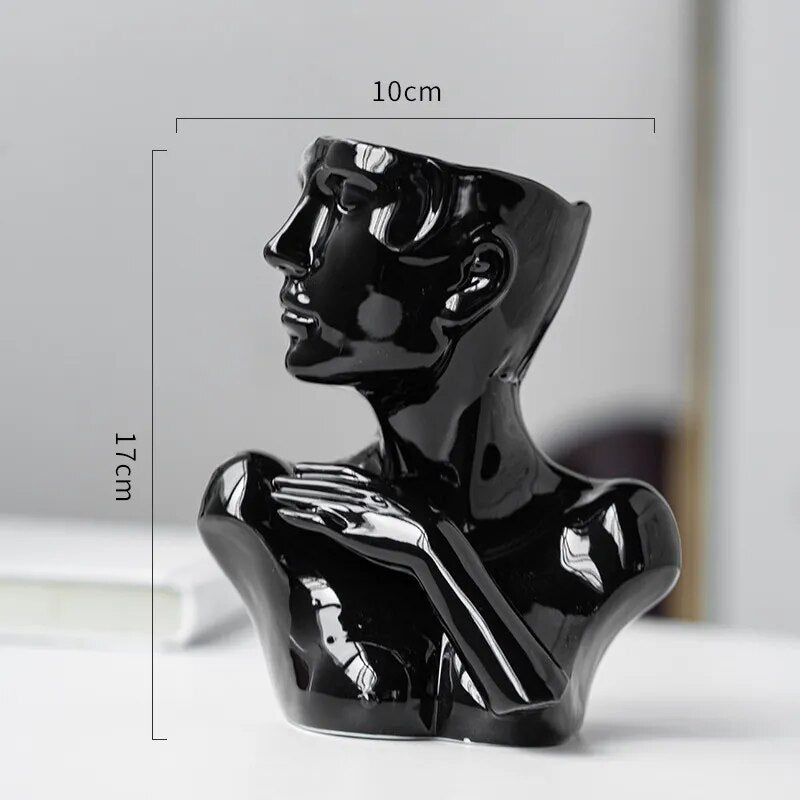 Vase visage femme