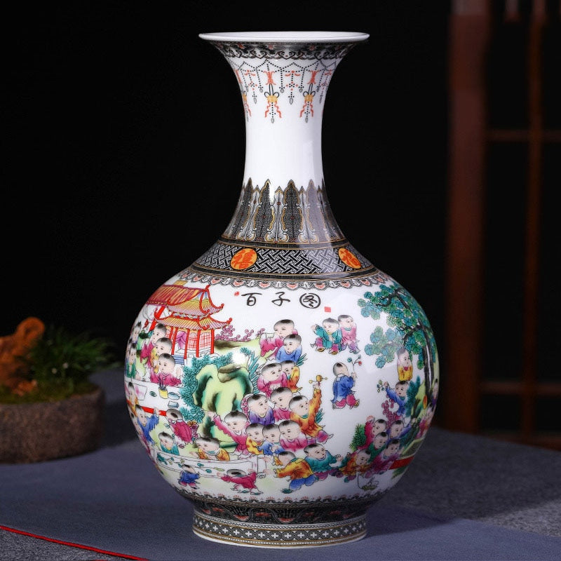 Vase chinois moderne