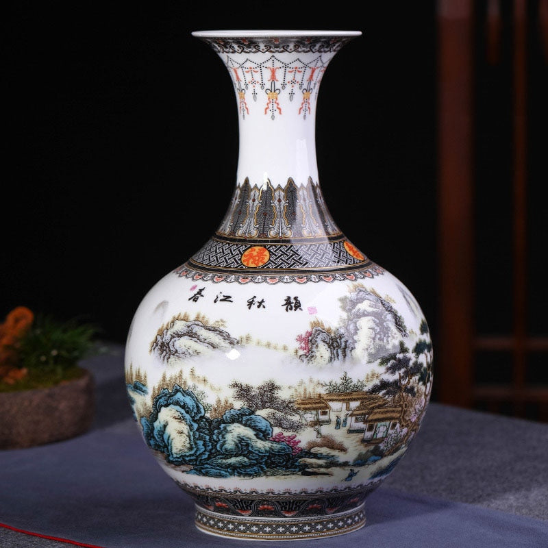 Vase chinois moderne