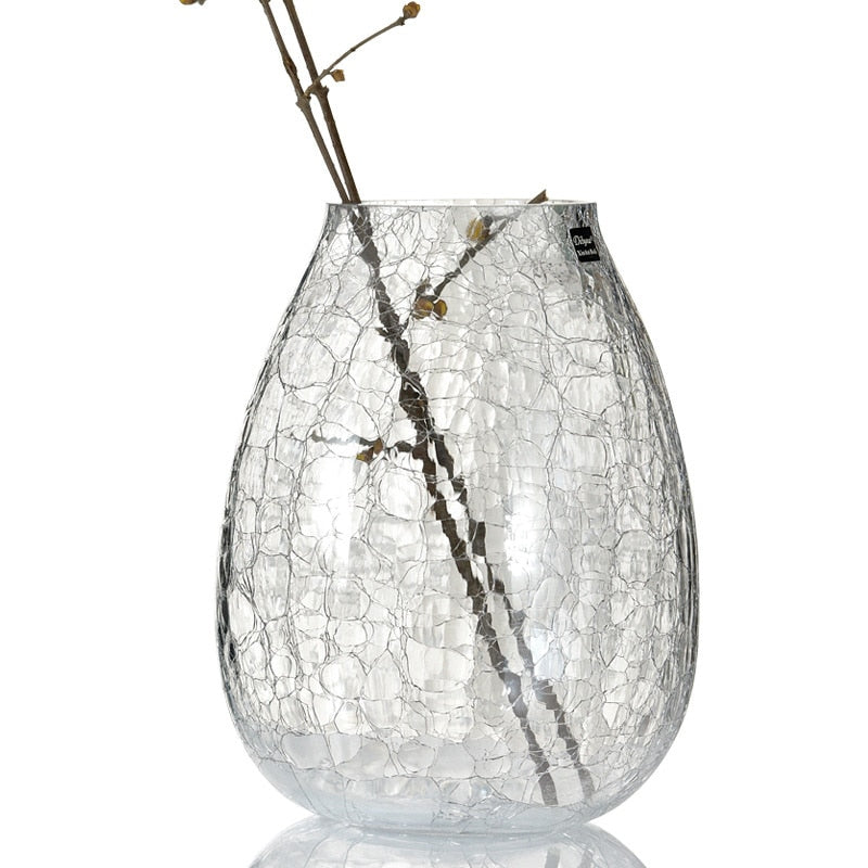 Vase en verre deco