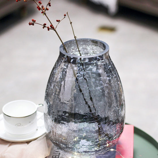 Vase en verre deco