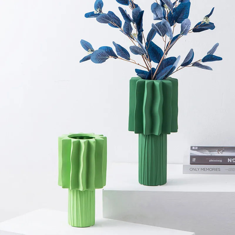 Vase couleur vert
