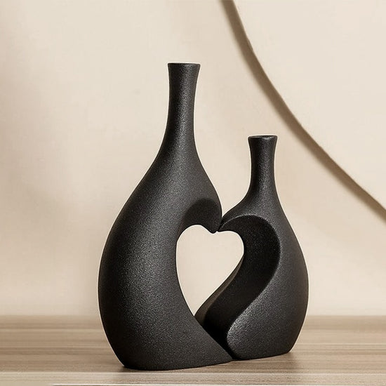 Vase en forme de coeur
