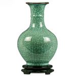 Vase chinois vert