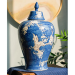 Vase chinois bleu - Vignette | DécoVase