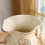 Vase ceramique blanc design
