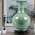 Vase chinois vert