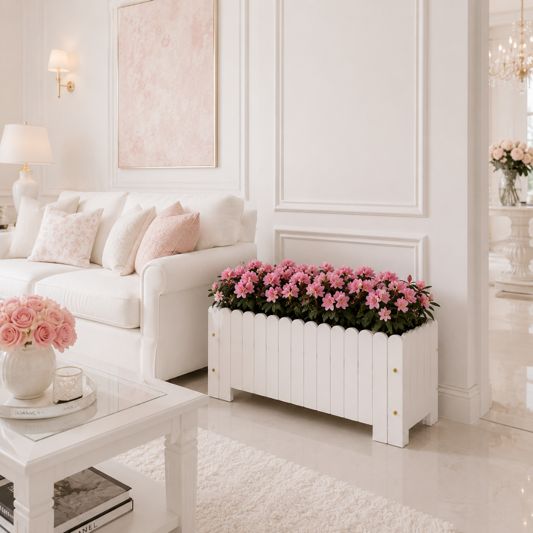 Bac à fleurs intérieur moderne