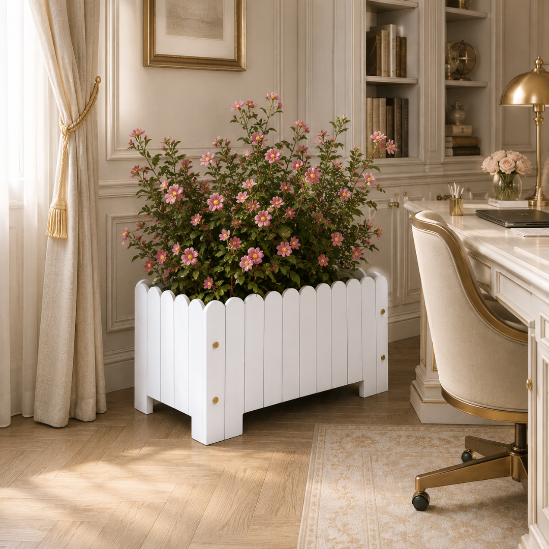 Bac à fleurs intérieur moderne