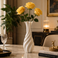 Grand vase beige