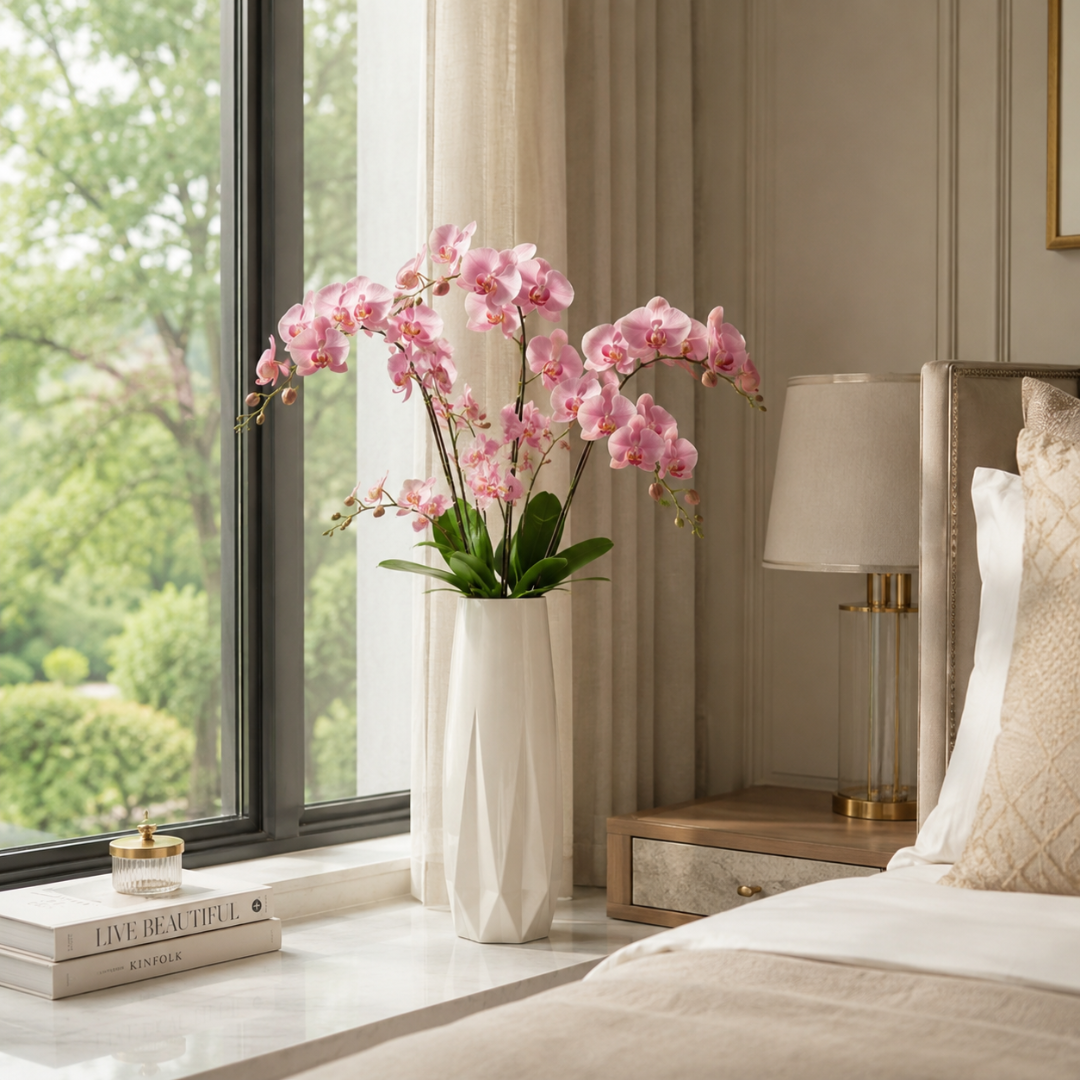 Grand vase pour orchidée