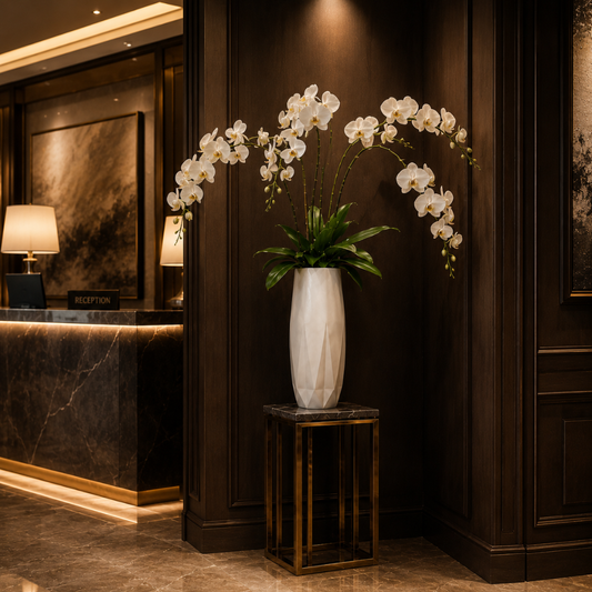 Grand vase pour orchidée