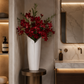 Grand vase blanc moderne