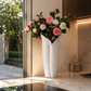 Grand vase blanc moderne