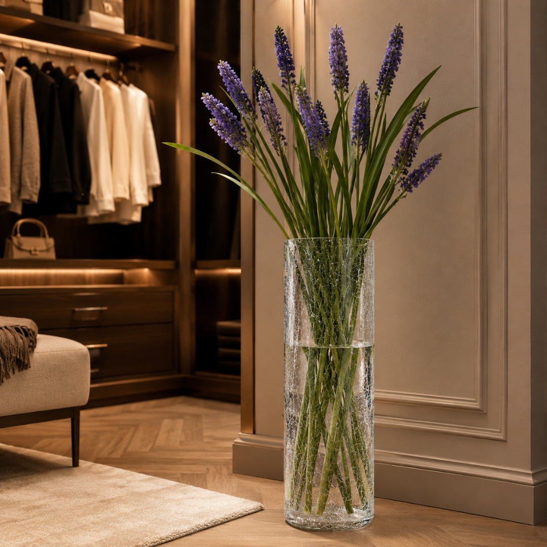 Grand vase boheme