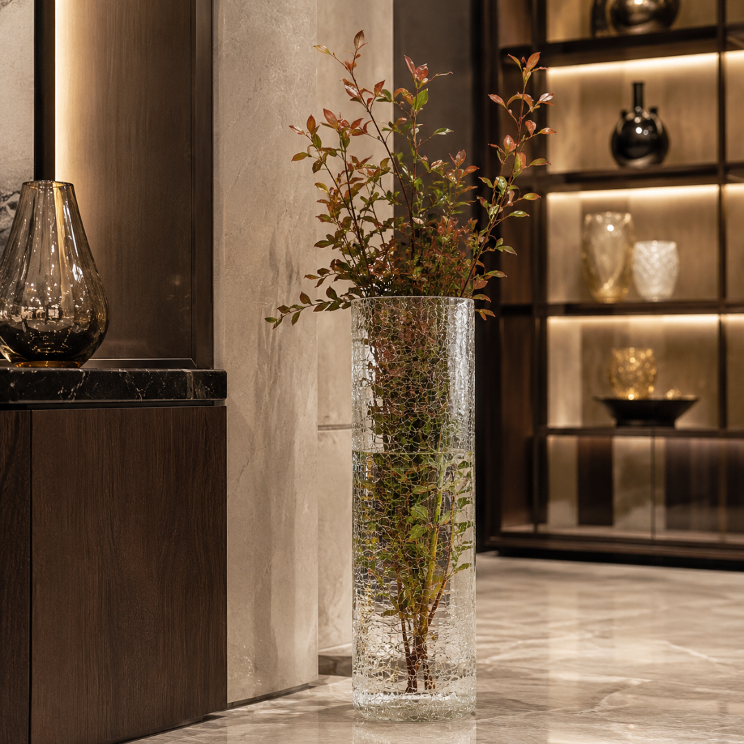 Grand vase boheme