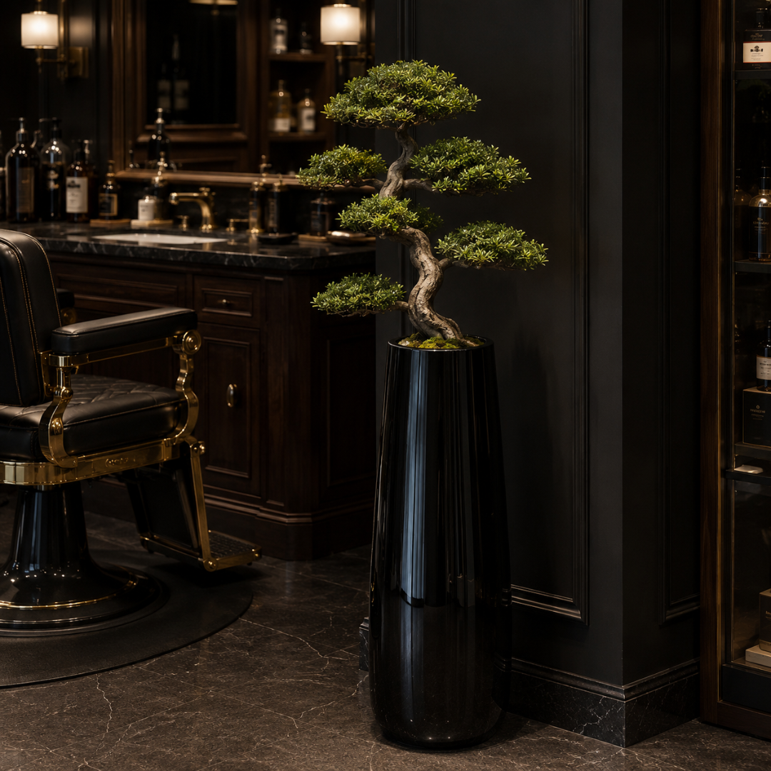 Grand vase en verre design