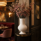Grand vase céramique beige