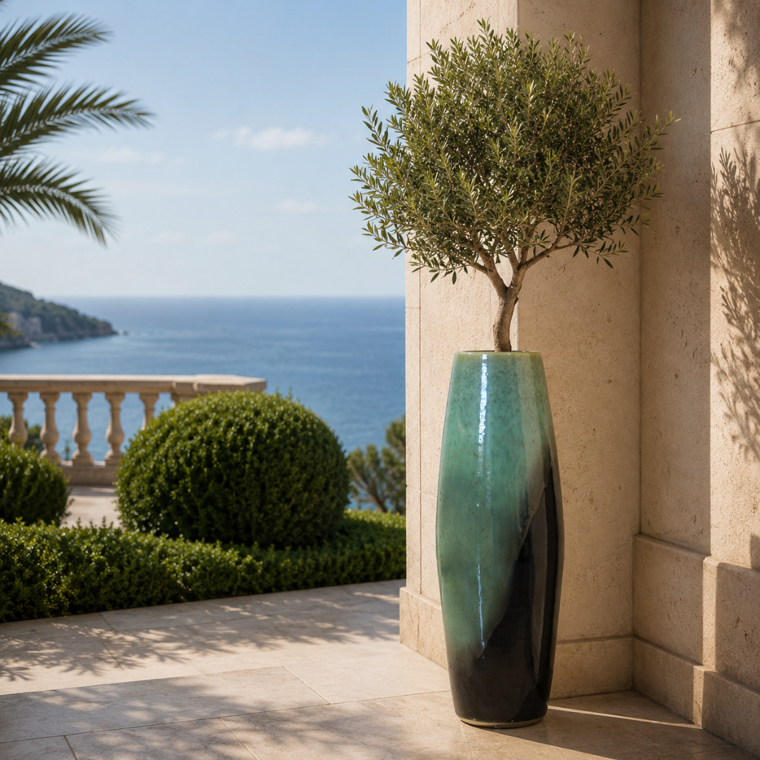 Grand vase de jardin